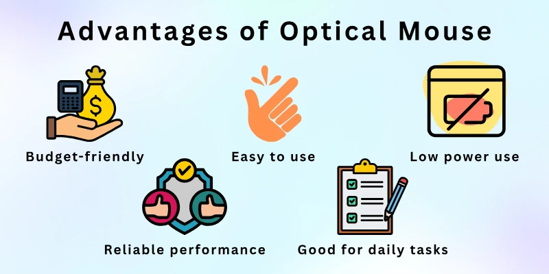 Advantages of Optical Mouse