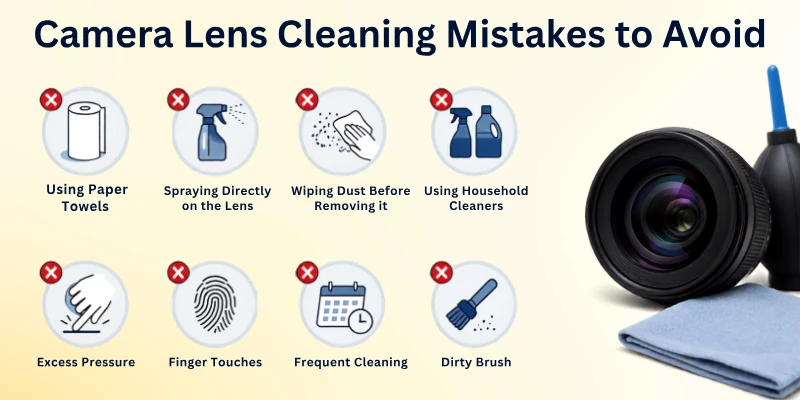 Common Camera Lens Cleaning Mistakes to Avoid