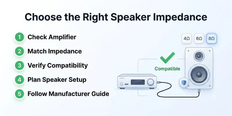 Tips to Choose the Right Speaker Impedance