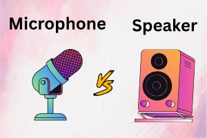 Difference between Speaker and Microphone: Mic vs Speaker 
