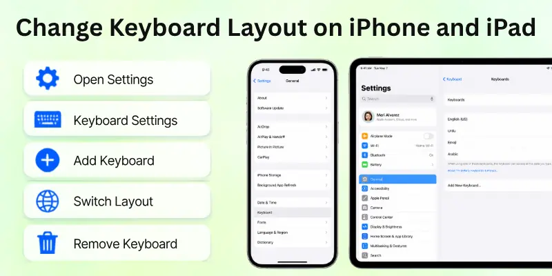 How to Change Keyboard Layout on iPhone and iPad