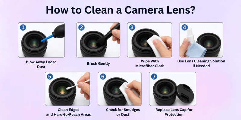 How to Clean a Camera Lens?
