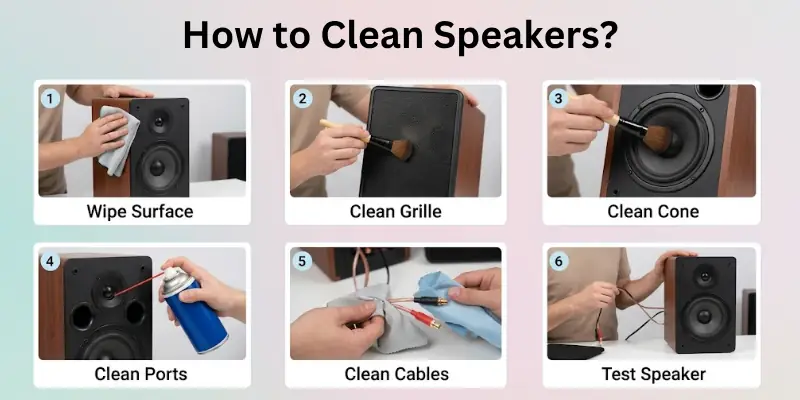 How to Clean Speakers