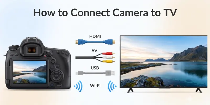 How to Connect Camera to TV
