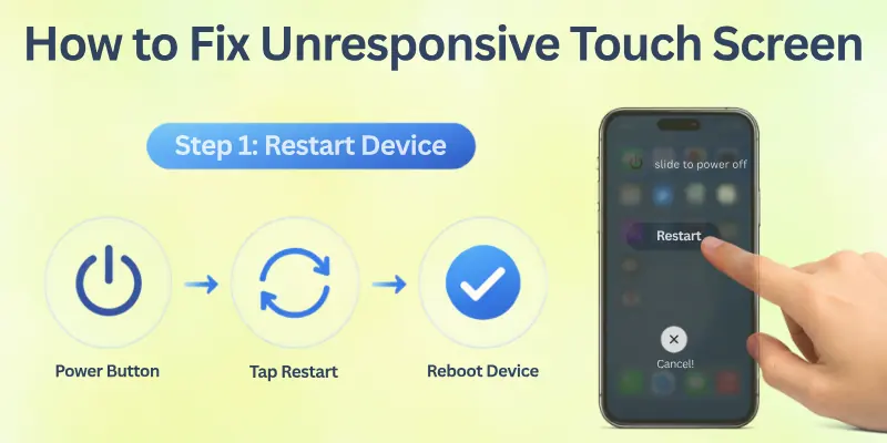 Way to Fix an Unresponsive Touch Screen