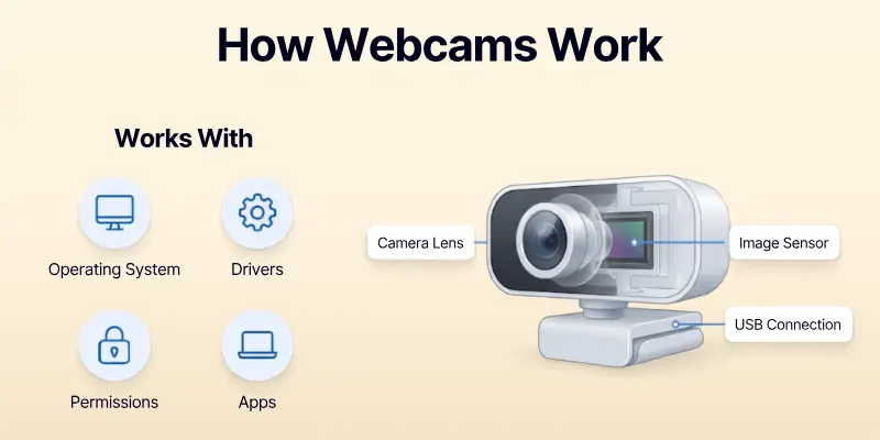 How Webcams Work?