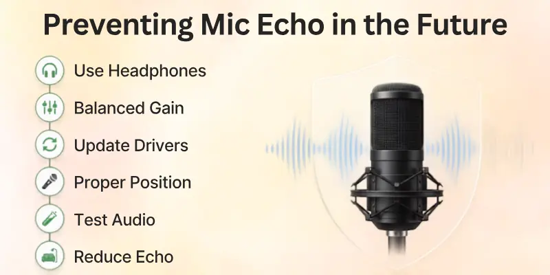 Preventing Mic Echo in the Future