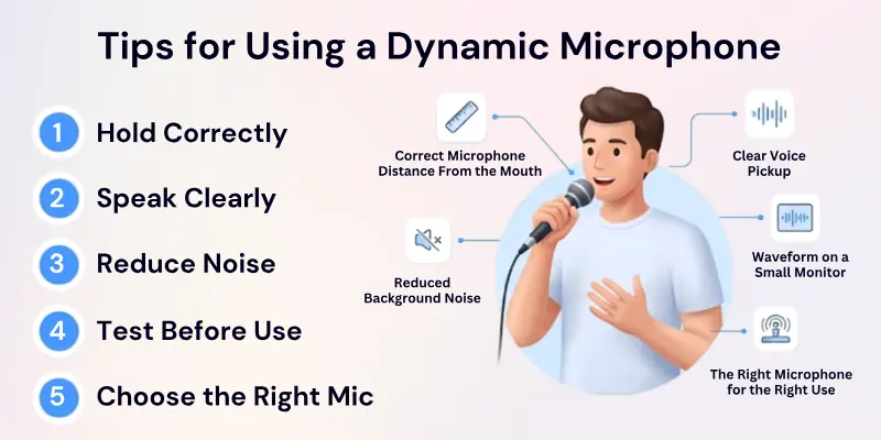 Tips for Beginners Using a Dynamic Microphone