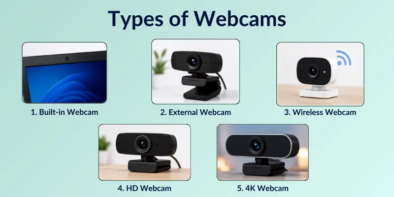 Types of Webcams