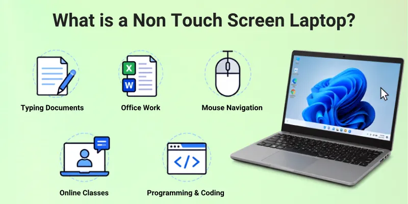 What is a Non Touch Screen Laptop
